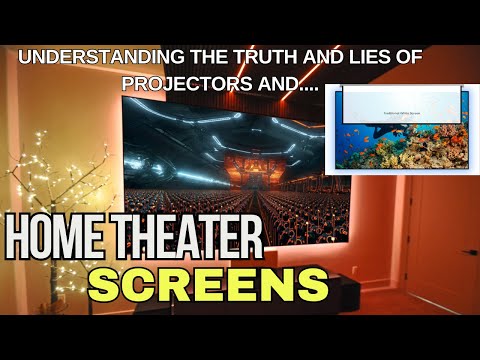 Truth About Home Theater Screens: Alr Screen Vs. White Screen. Which is the Best Home Theater Screen
