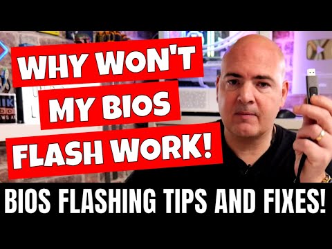 Why Can't I Flash My Motherboard BIOS?  Basic Fault Finding Steps & Fixes