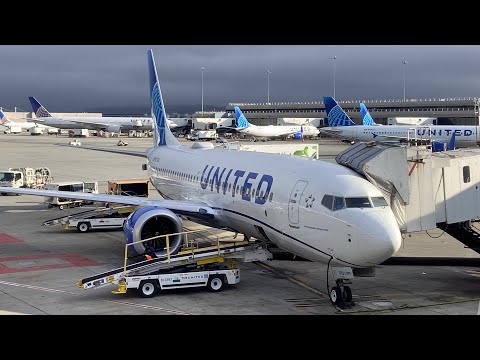 Los Angeles (LAX) ~ San Francisco (SFO) - United Airlines - Boeing 737 MAX 8 - Full Flight