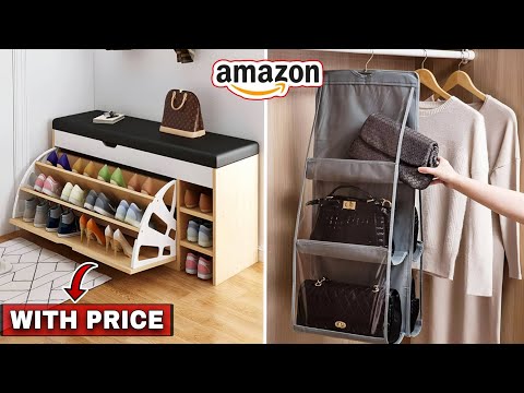 20 New Amazon Finds To DECLUTTER YOUR HOME | Smart Space Saving Furniture Ideas [With Prices]