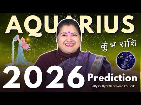 Aquarius 2026 Predictions — Final Phase of Sade Sati: Money, Love, Health & Spiritual Map
