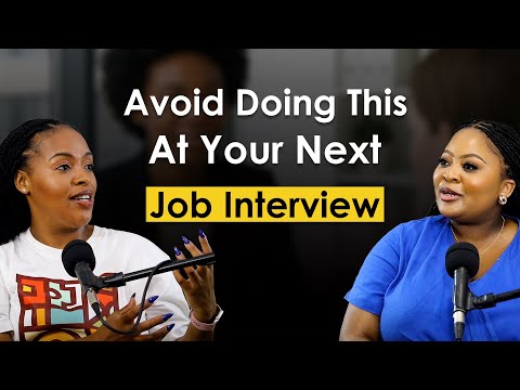 Common Mistakes To Avoid At A Job Interview │ Advice From An HR Specialist