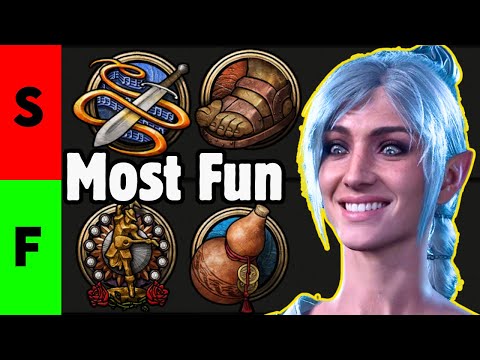 MOST FUN SUBCLASS in Patch 8 Baldur's Gate 3 Tier List