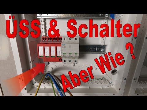 Überspannungsschutz & Hauptschalter in Unterverteilung 🤔😊 Freunde des Stroms 💡