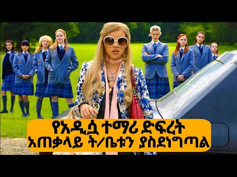 🛑ሁሉም የሚፈሩትን የት/ቤት ህግ እሷ እንደ እቃቃ ትቀልድበታለች🛑WILD CHILD Movie Explained Amharic