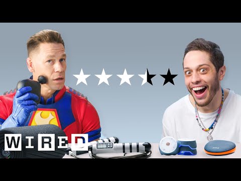 John Cena & Pete Davidson Test Workout Gadgets | WIRED