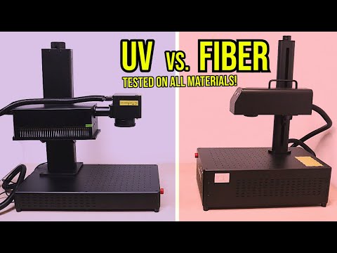UV Laser vs. Fiber Laser – Which One Should You Choose? [ALL MATERIALS TESTED]