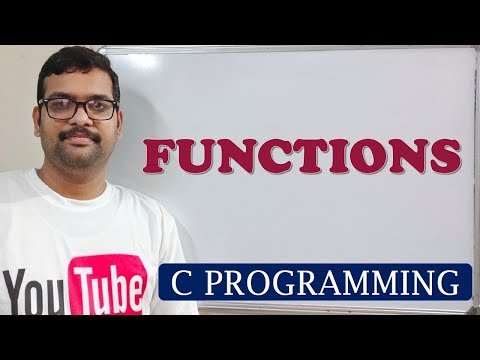 54 - FUNCTIONS - C PROGRAMMING