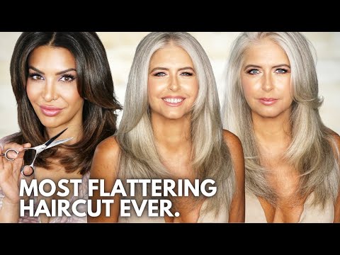 Women Over 50 LOVE this Haircut (I can see why!) | Look Youthful In Long Hair