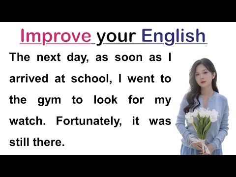 My Life in School | Learn English Through Story Level 1 | Graded Reader | Improve Your English