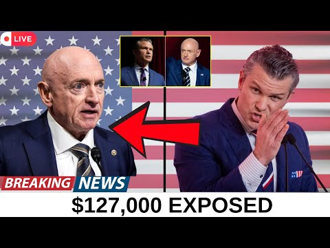 Mark Kelly DESTROYS Hegseth With $127K Strip Club Receipts — 22 Second SQUIRM Over 47 Drinks