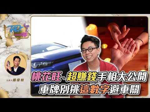 桃花旺、超賺錢手相大公開！　簡少年教你車牌別挑「這數字」避車關《Talk一杯》EP.162