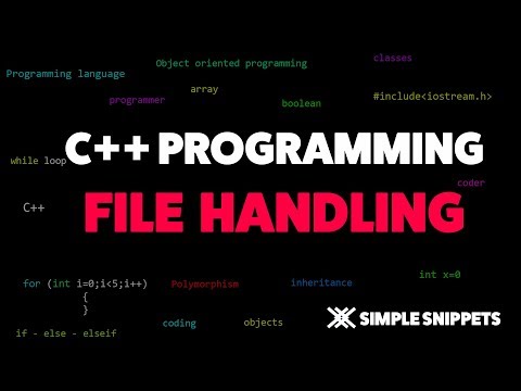 File Handling in C++ Programming