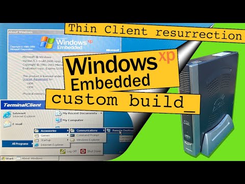 Inside Windows XP Embedded – Creating a Custom Install from Zero