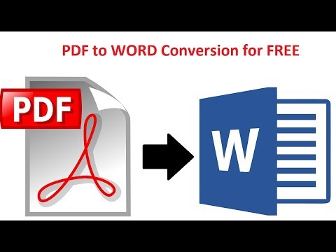 How to convert PDF to Word Without Software Online OCR - 100% FREE