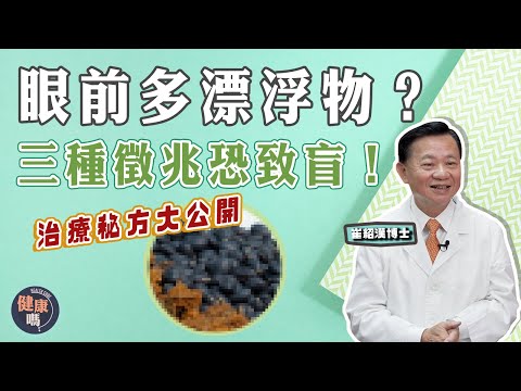 眼前多黑點？忽視三種徵兆恐致盲！｜簡易民間秘方 或有助改善飛蚊症｜疫下視力大衰退 中西合璧拯救眼睛｜健康嗎@HealthCodeHK 【問問崔博士】護眼篇 上集 #floaters