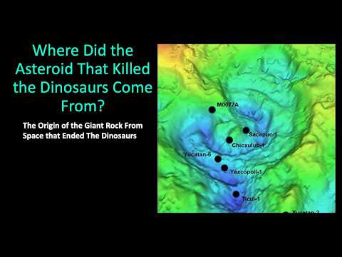 Where Did the Asteroid That Killed The Dinosaurs Come From