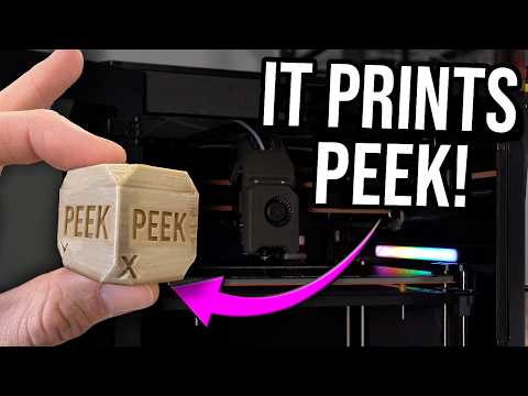 This PEEK Capable Printer Is Only $699!? Elyarchi Alcheman Review