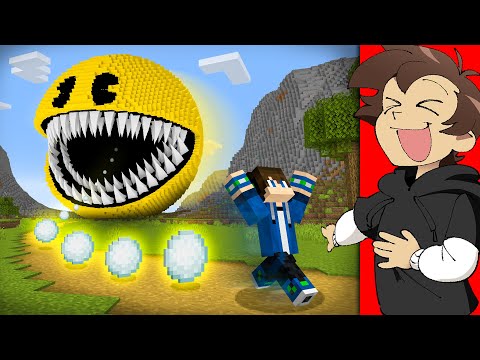 Using PAC-MAN.exe to Fool My Friends in Minecraft