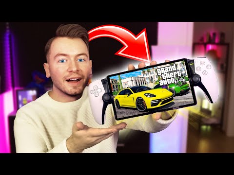 ICH spiele GTA 5 auf dem *NEUEN* PLAYSTATION PORTAL!!😍