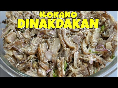 “Ilokano Dinakdakan Recipe | Pork Ears Filipino Dish | Pinoy Lutong Bahay”