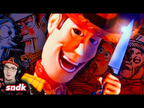 СЫЕНДУК ► ЧТО ВЫРЕЗАЛИ ИЗ ИСТОРИИ ИГРУШЕК? - Злой Вуди и другие ранние наработки | Реакция