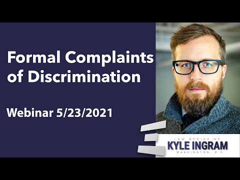 Federal Employee Formal Complaints