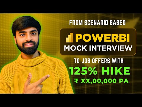 Power BI Mock Interview: Real-Life Questions & Expert Insights | Bharath Insights | 2025