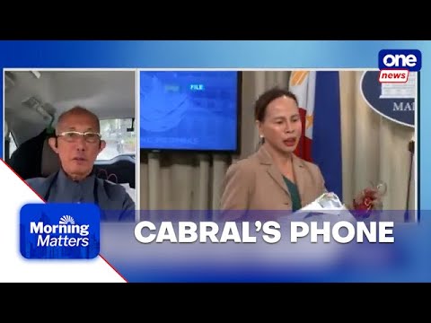 Magalong: Authorities must secure Cabral’s phone to aid investigation | Morning Matters 