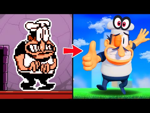 I Made Pizza Tower In Mario Odyssey!