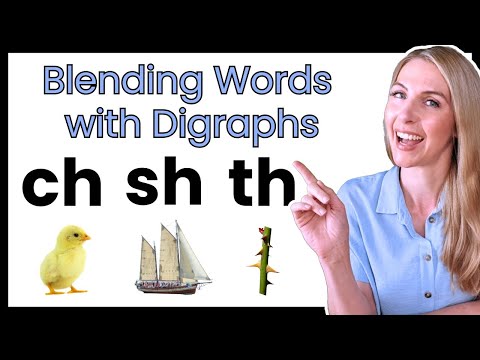 English Digraphs for Adults: ch, sh, th, ng, ee, ai – Blending & Pronunciation Practice