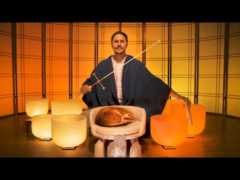 Karmic Cord Cutting Sound Bath | Crystal Singing Bowls to Release Energetic Ties and Return to Self
