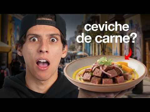 I Tried the Strangest Ceviches