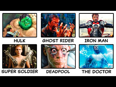 Top 12 Superhero Transformations in Movies