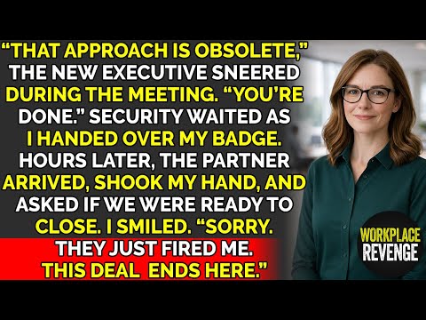 He Fired Me & Killed a $2.6B Merger | Corporate Revenge