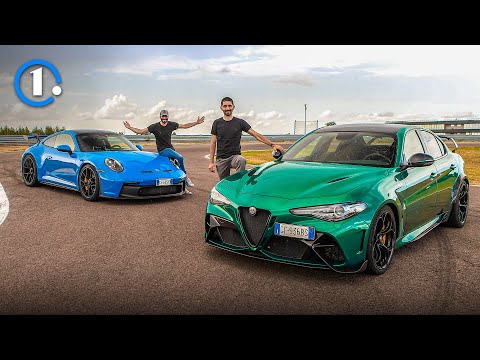 Meglio Porsche o Alfa Romeo? 911 GT3 vs Giulia GTAm su strada e in pista! (Ft. Matteo Torrisi)