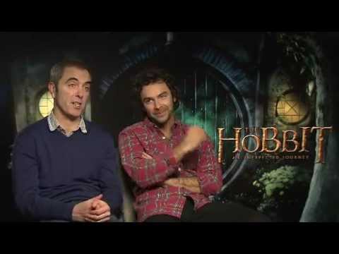 Aidan Turner & James Nesbitt — Kili and Bofur talk The Hobbit with FILMCLUB