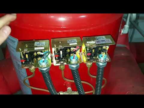 How to set the pressure chamber pressure switch