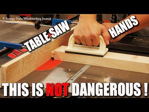 When table saw safety goes TOO FAR!