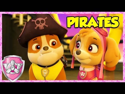 Skye & Rubble Become Pirates! 🏴‍☠️ (Compilation) | Skye - Paw Patrol & Friends | Cartoons For Kids