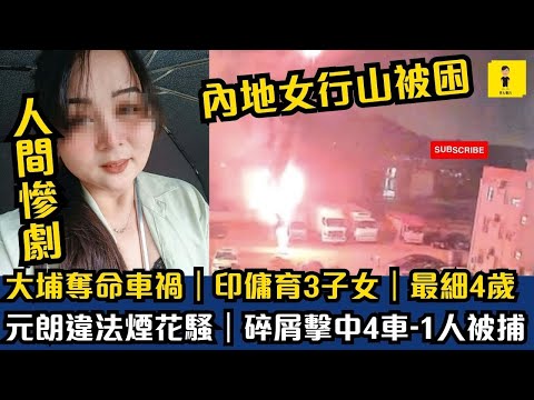 大埔車禍｜印傭育3子女｜最細4歲｜元朗違法煙花騷｜碎屑擊中4車｜1人被捕｜內地女被困西半山斜坡4小時｜獲飛行服務隊游繩救起 #東張西望  #tvb