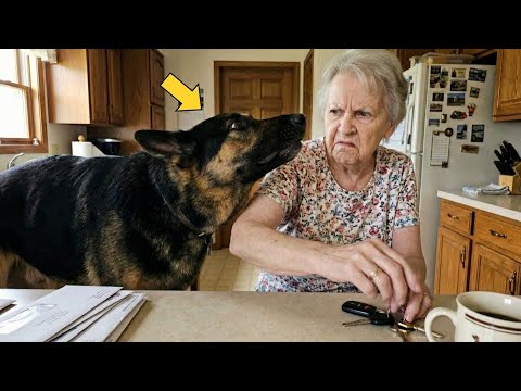 German Shepherd Refused To Let 73-Year-Old Owner Leave For 3 Weeks — What He Sensed Saved Her Life!