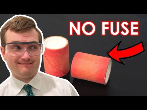 Fuseless Fireworks from the 1940s - Nuclear Engineer Reacts to Styropyro
