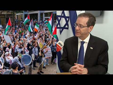 ‘Why don’t you demonstrate against Iran?’: Israeli President calls out protests against visit