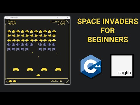 C++ Space Invaders Tutorial with raylib - Beginner Tutorial (OOP)