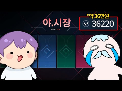 A bet on the legendary night market where everyone with a low discount rate has to buy everything...