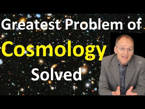 The Greatest Problem of Cosmology is Solved