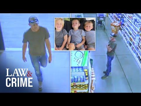 Ohio Dad Paces Kroger  in Surveillance Video Before Executing Three Sons