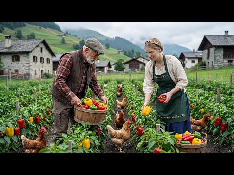 Life in the countryside garden - This is a great way to grow and harvest - Farm fresh