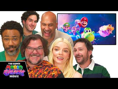 "Super Mario Galaxy" Cast Finds Out Which Mario Characters They Really Are